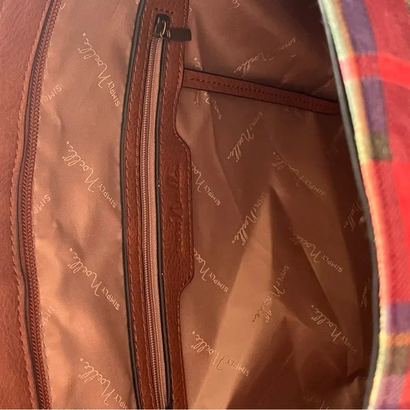 Simply Noelle Plaid shoulder bag - Picture 10 of 11